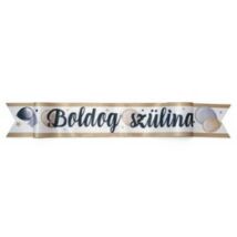 Boldog szülinapot elegáns vállszalag