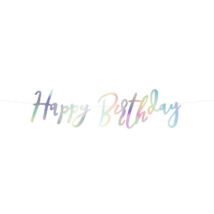 HAPPY BIRTHDAY FELIRAT, IRIZÁLÓ