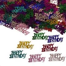 Happy Birthday Feliratú Szülinapi Parti Konfetti - 14 gramm