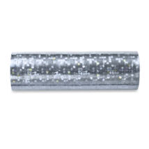 Ezüst hologramos szerpentin 4m 18 db-os