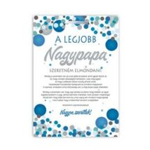 A legjobb Nagypapa ajándék tábla