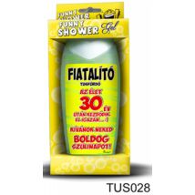 fiatalító 30-as tusfürdő