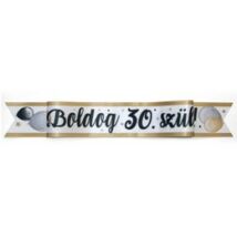 Boldog 30. szülinapot elegáns vállszalag