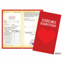 Bizonyítvány szerelmes