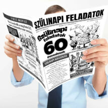 60 éveseknek szülinapi feladatok újság