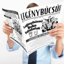 Legénybúcsú újság