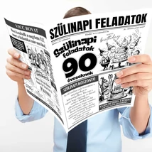 90 éveseknek szülinapi feladatok újság