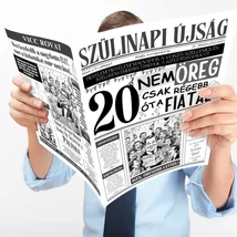 20 nem öreg... szülinapi újság
