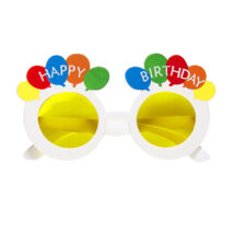 Happy birthday szemüveg