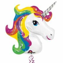 Rainbow unicorn super shape fólia lufi