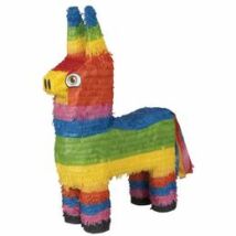Szivárványos szamár pinata