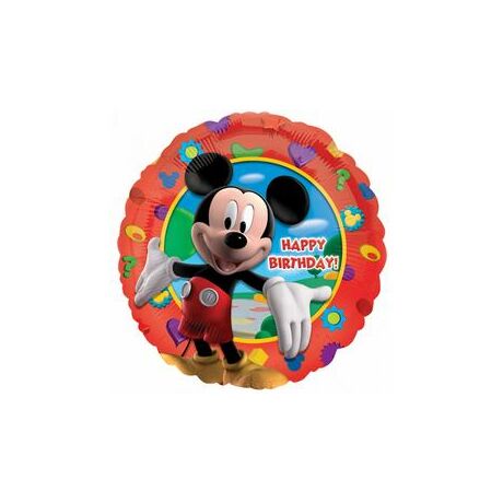 18 inch-es Mikiegér - Happy Birthday Mickey's Clubhouse - Fólia Léggömb