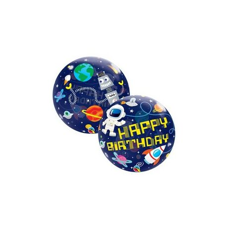 22 inch-es birthday outer space bubble
