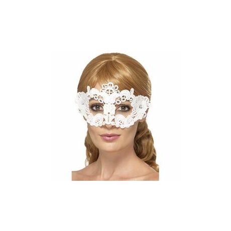 Embroidered Lace Filigree Floral Eyemask