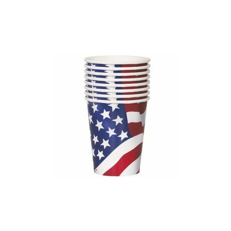 Amerikai zászlós parti pohár