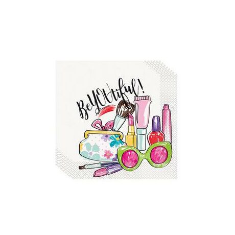 BeYOUtiful! Csajos - Lányos - Csajszi - Party Szalvéta - 33 cm x 33 cm, 16 db-os