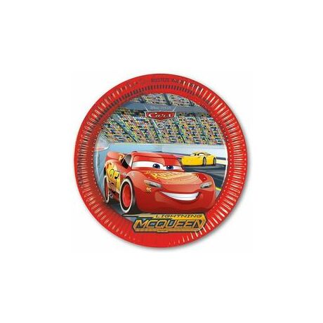 Cars - Verdák 3 parti tányér