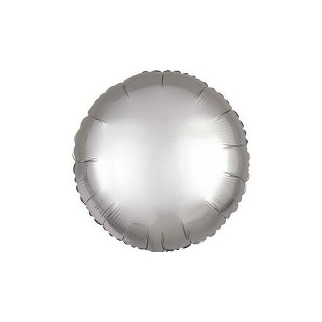 18 inch-es chrome ezüst fólia lufi