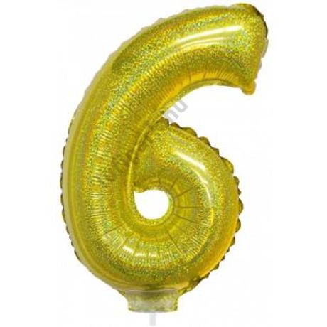 16 inch-es arany 6-os fólia lufi