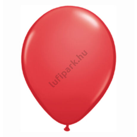 16 Inch-Es Red (Standard) Kerek Lufi
