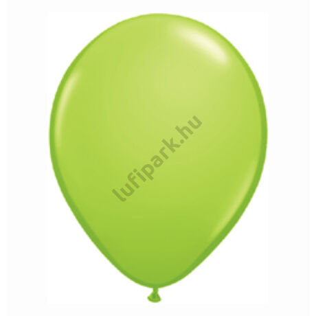 16 Inch-Es Lime Green (Fashion) Kerek Lufi