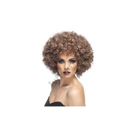  Szőkésbarna Afro Paróka