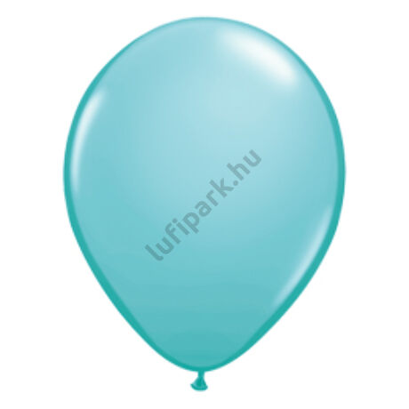 5 inch-es caribbean blue kerek lufi