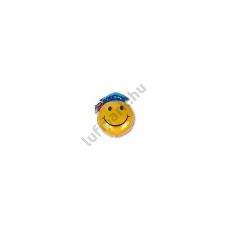 38 inch-es Smile Face Party Grad Ballagási Fólia Léggömb