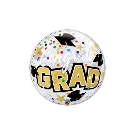 22 inch-es congrats grad stars and dots