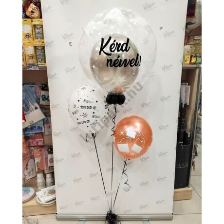 Ballagós bubbles csokor névvel