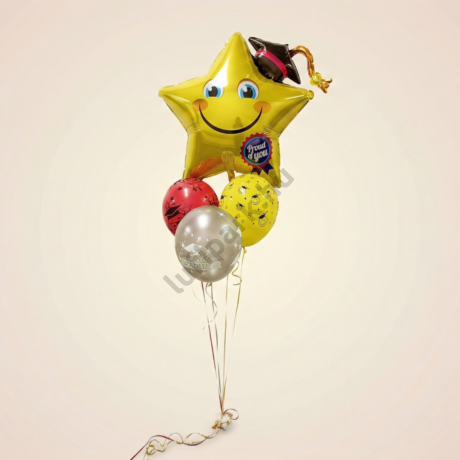 "Smile" ballagós csokor