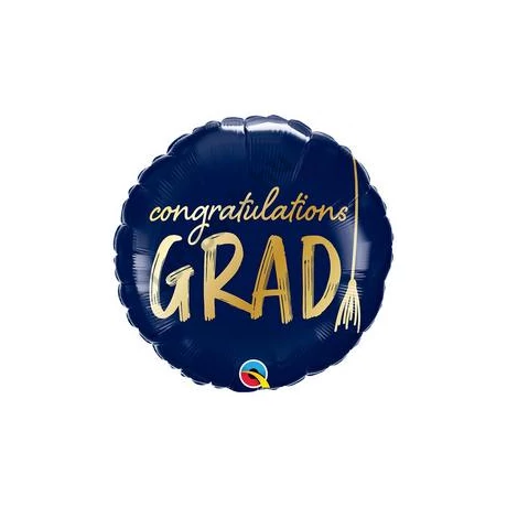 18 inch-es Congratulations Grad Tassel Fólia Lufi Ballagásra