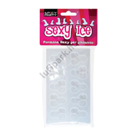 Szexi Mini Fütyi Formájú Jégkocka Készítő - 10 db-os