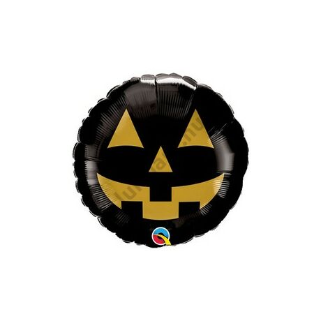 18 inch-es Jack face Black and gold hall