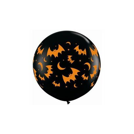 3 feet-es Flying Bats & Moons Wrap Lufi