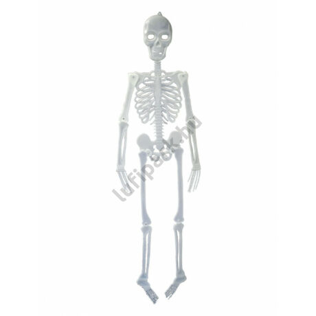 HALLOWEEN CSONTVÁZ, MŰA, FLUORESZKÁLÓ