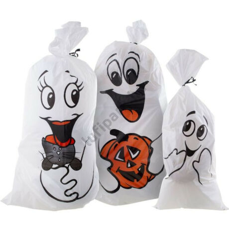 halloween dekorációs hulladék zsák