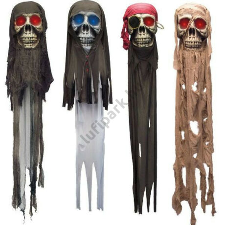 HALLOWEEN KOPONYA, LÓGATHATÓ, VILÁGÍTÓS