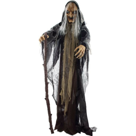 HALLOWEEN ÁLLÓ BOSZORKÁNY, FÉNY/HANG/MOZGÁS