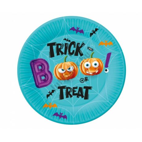trick or treat tányér
