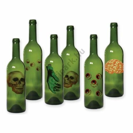 halloween üvegmatrica