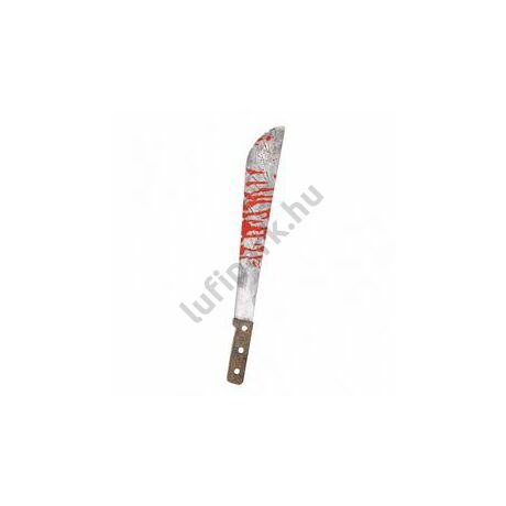 Véres Macséta Kés Halloween-re, 52 cm-es