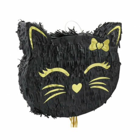 Fekete cica pinata