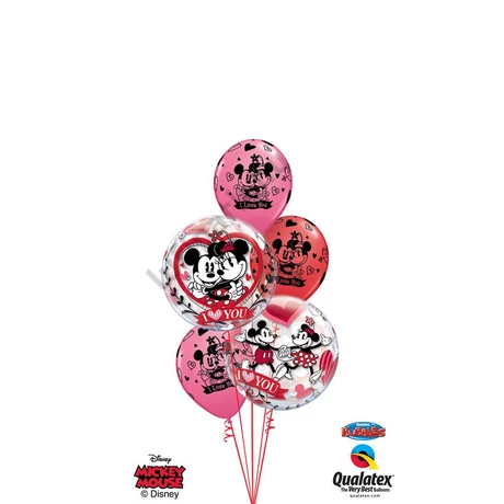Love you Mickey&Minnie XXL csokor