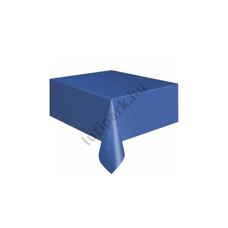 Royal Blue Műanyag Parti Asztalterítő - 137 cm x 274 cm