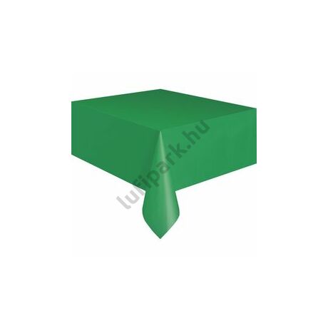 Emerald Green Műanyag Parti Asztalterítő - 137 cm x 274 cm
