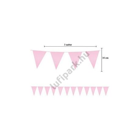  Kicsi Pink Zászlófüzér - 3 m