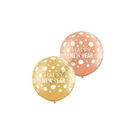 30 inch-es rosegold HNY gumi lufi