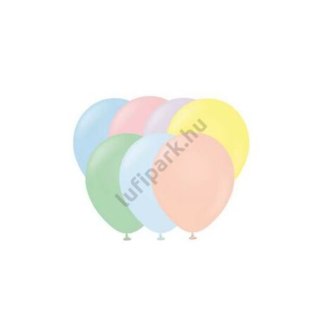 11 inch-es Pastel Macaron Assortment Kerek Lufi (100 db/csomag)