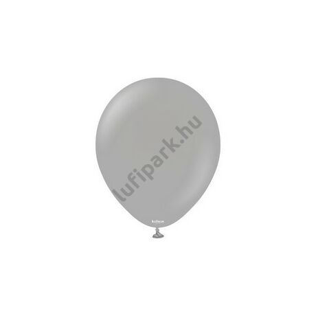 12 inch-es grey-szürke gumi lufi